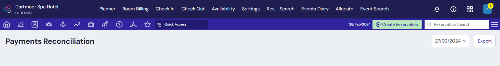 A blue and white screen

Description automatically generated